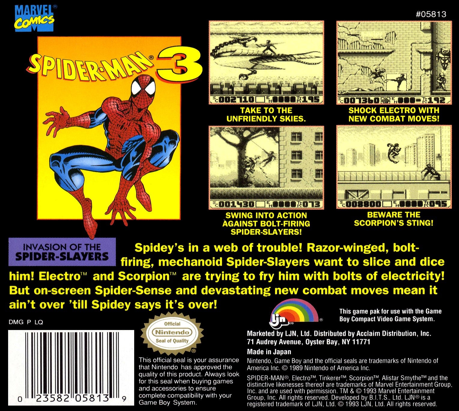 Spider-Man 3 Game Boy - Video Game - Used - CaveGamers - Image 2