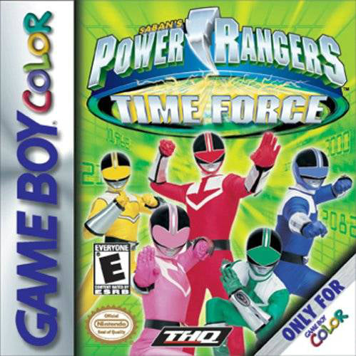 Power Rangers Time Force Game Boy Color - Video Game - Used - CaveGamers
