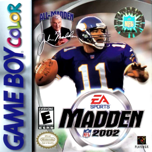 Madden 2002 Game Boy Color - Video Game - Used - CaveGamers