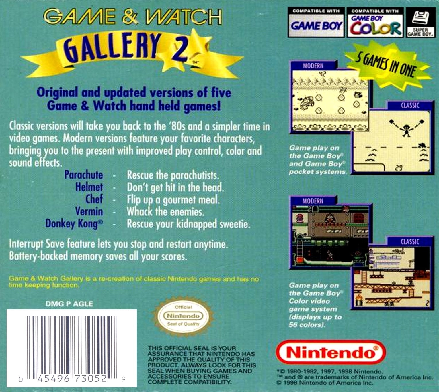 Game & Watch Gallery 2