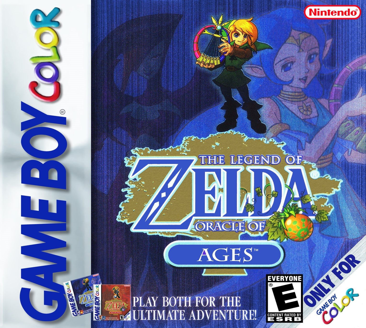 The Legend of Zelda: Oracle of Ages Game Boy Color - Video Game - Used - CaveGamers