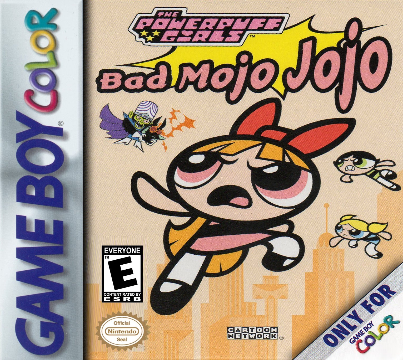 The Powerpuff Girls Bad Mojo Jojo Game Boy Color - Video Game - Used - CaveGamers