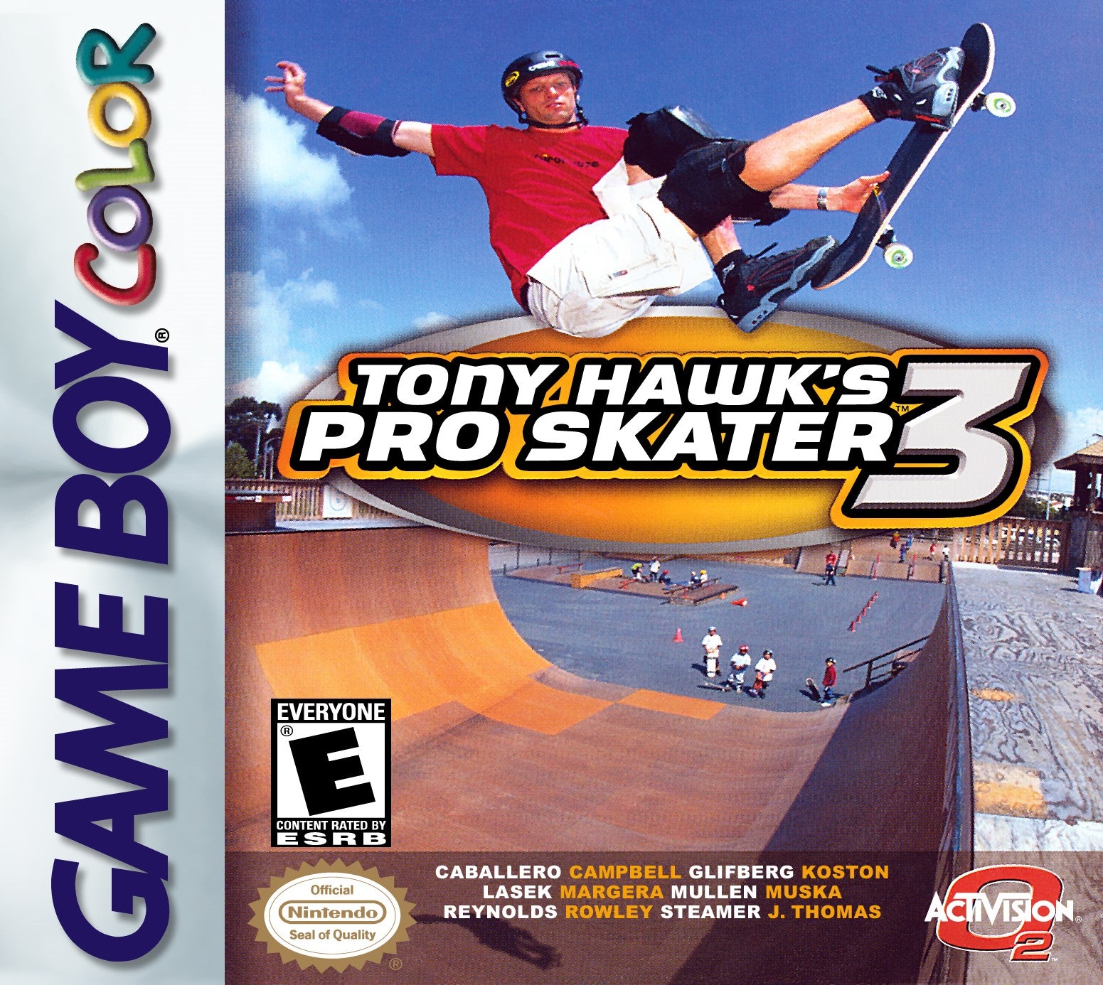 Tony Hawk's Pro Skater 3 Game Boy Color - Video Game - Used - CaveGamers