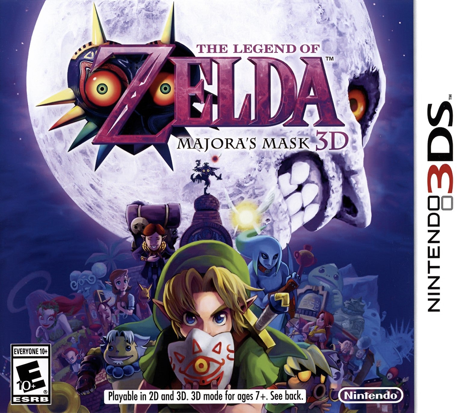 The Legend of Zelda: Majora's Mask 3D 3DS - Video Game - Used - CaveGamers