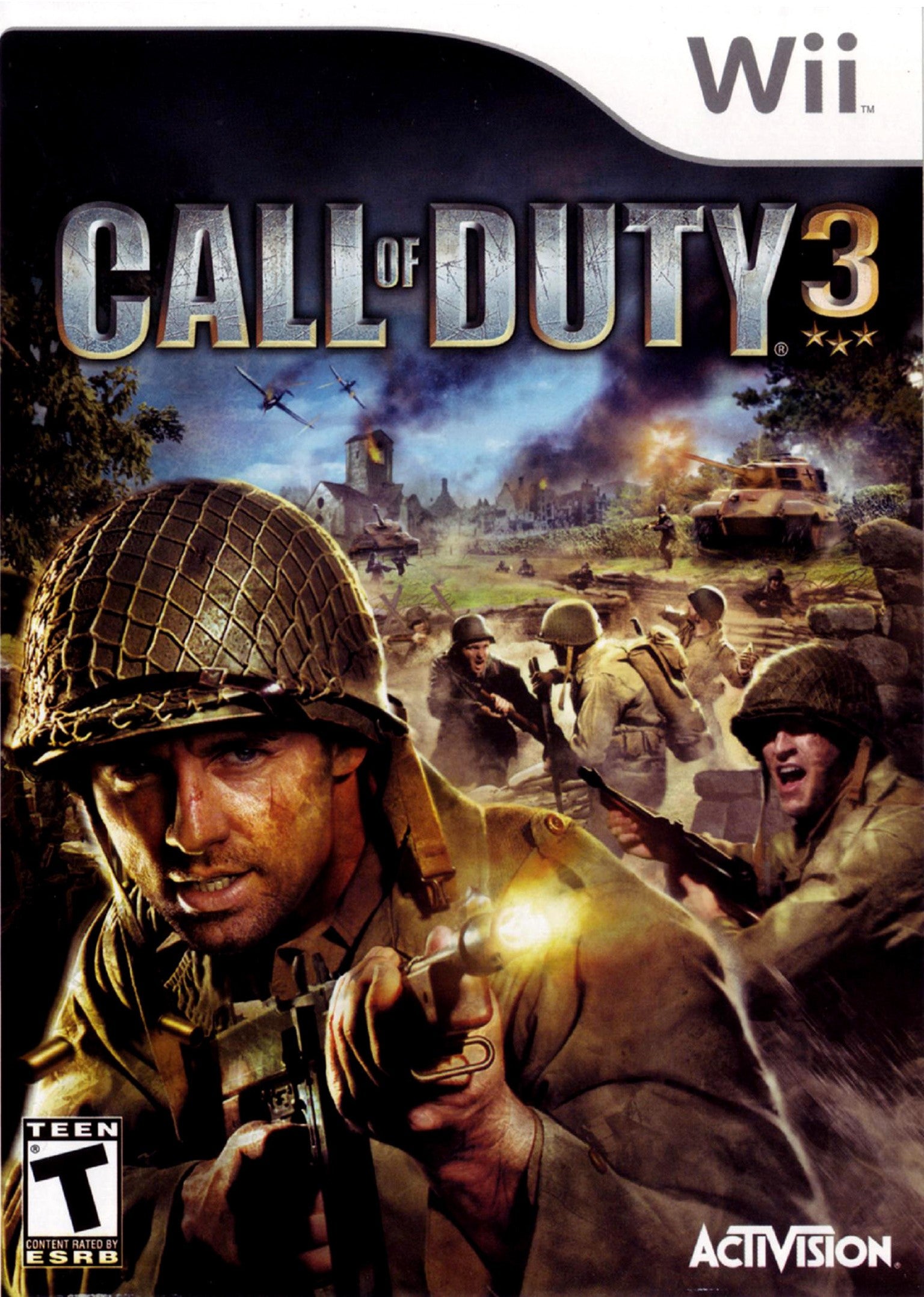 Call Of Duty 3 Wii - Video Game - Used - CaveGamers