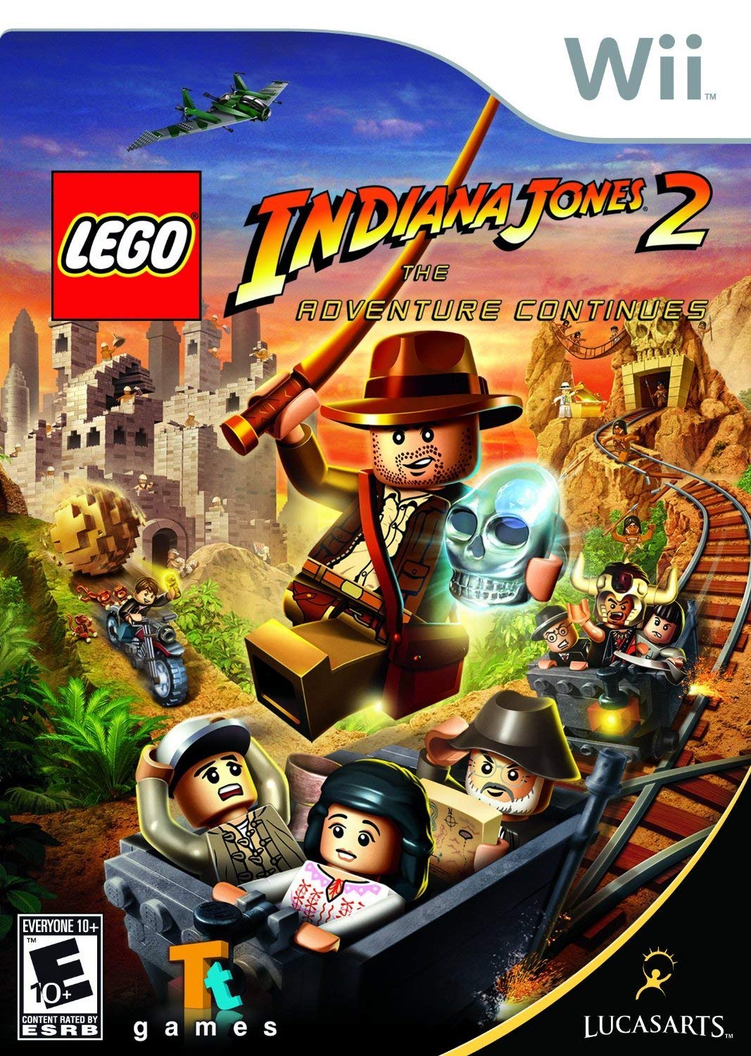 Lego Indiana Jones 2: The Adventure Continues Wii - Video Game - Used - CaveGamers