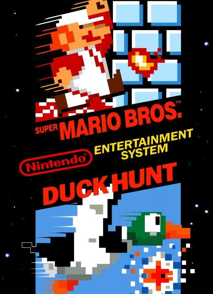 Super Mario Bros. / Duck Hunt NES - Video Game - Used - CaveGamers
