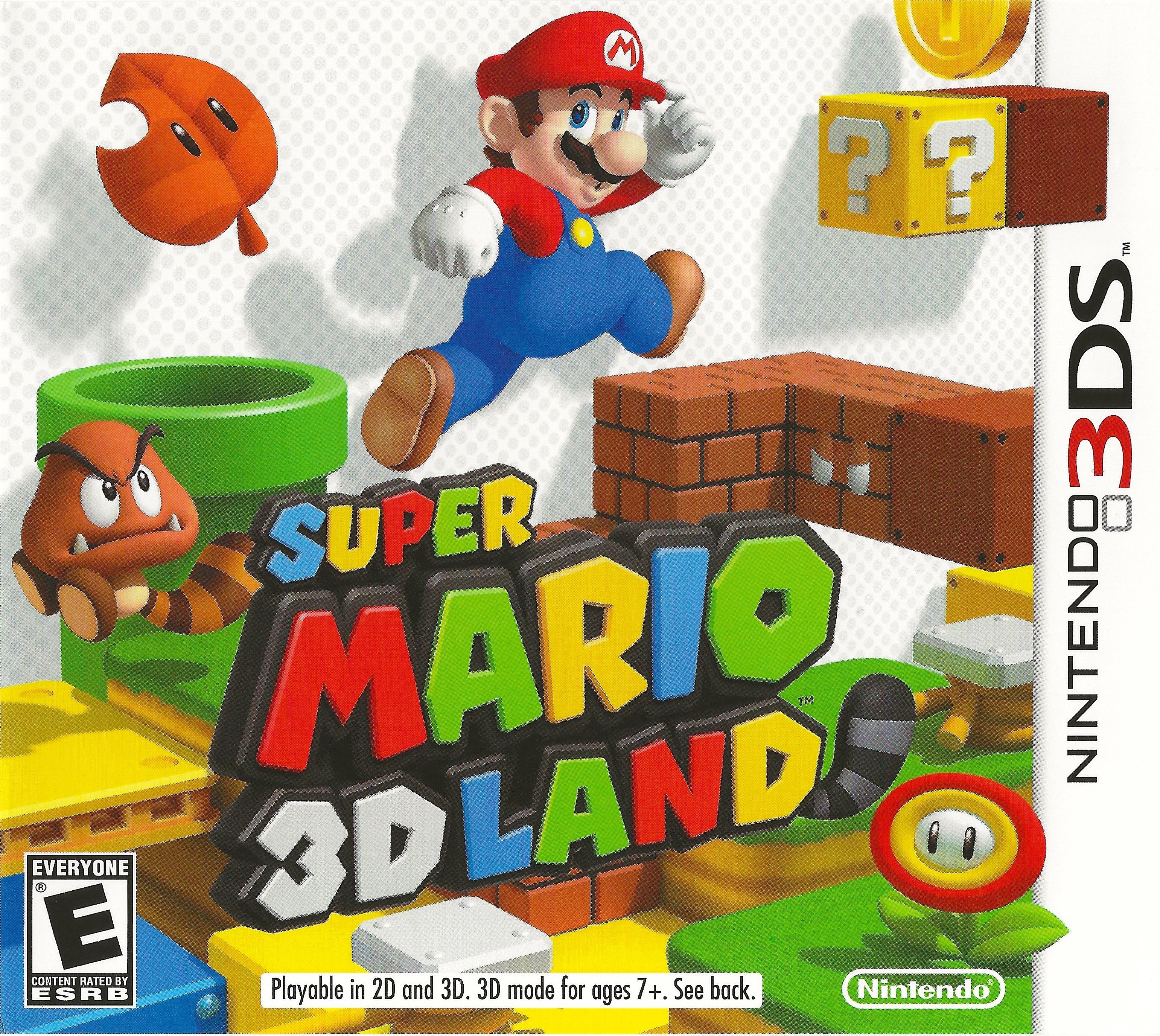 Super Mario 3D Land 3DS - Video Game - Used - CaveGamers