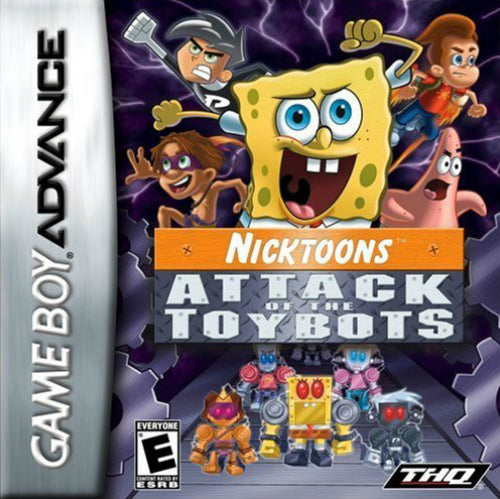 Nicktoons Attack of the Toybots Game Boy Advance - Video Game - Used - CaveGamers
