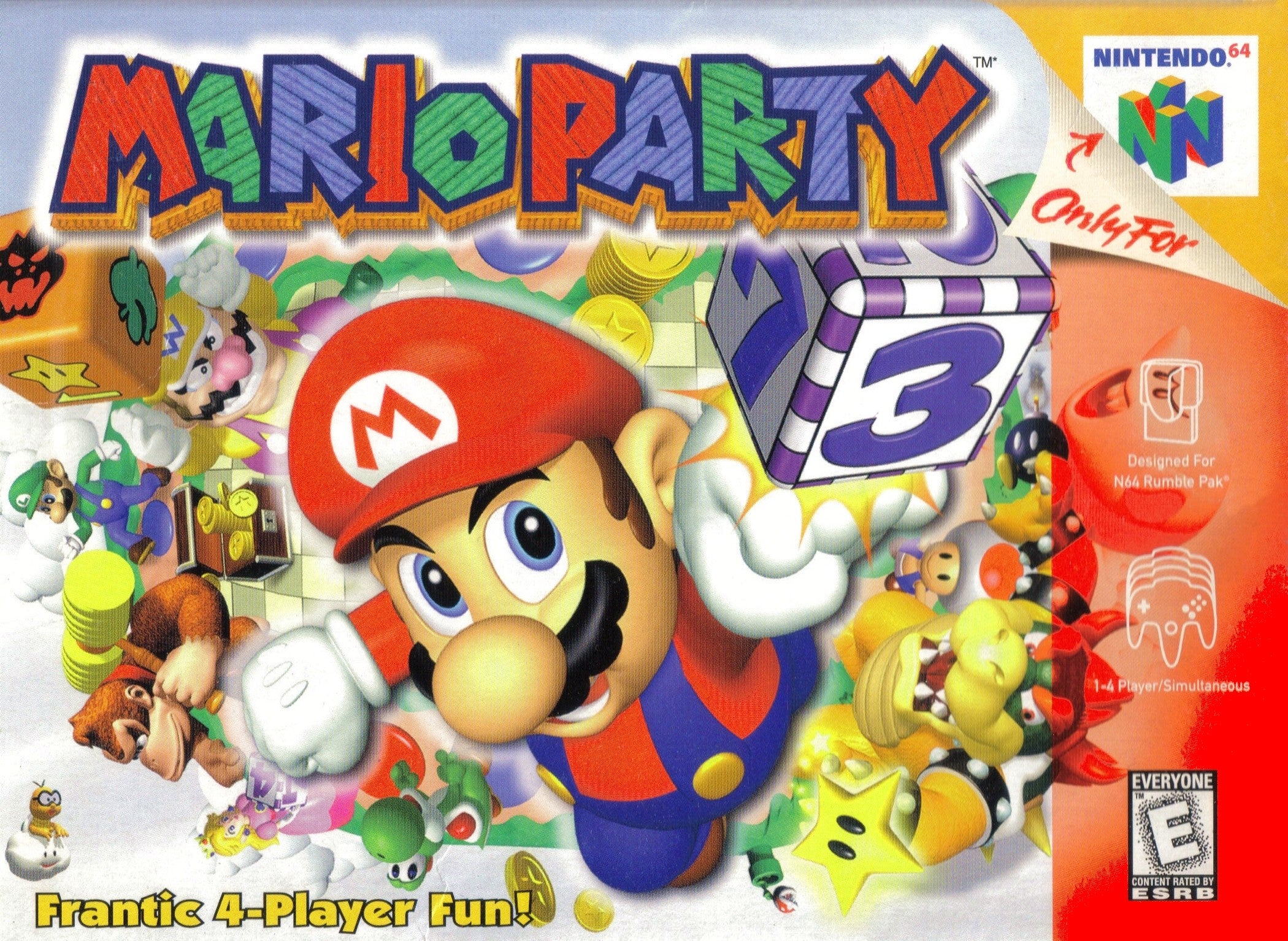 Mario Party N64 - Video Game - Used - CaveGamers