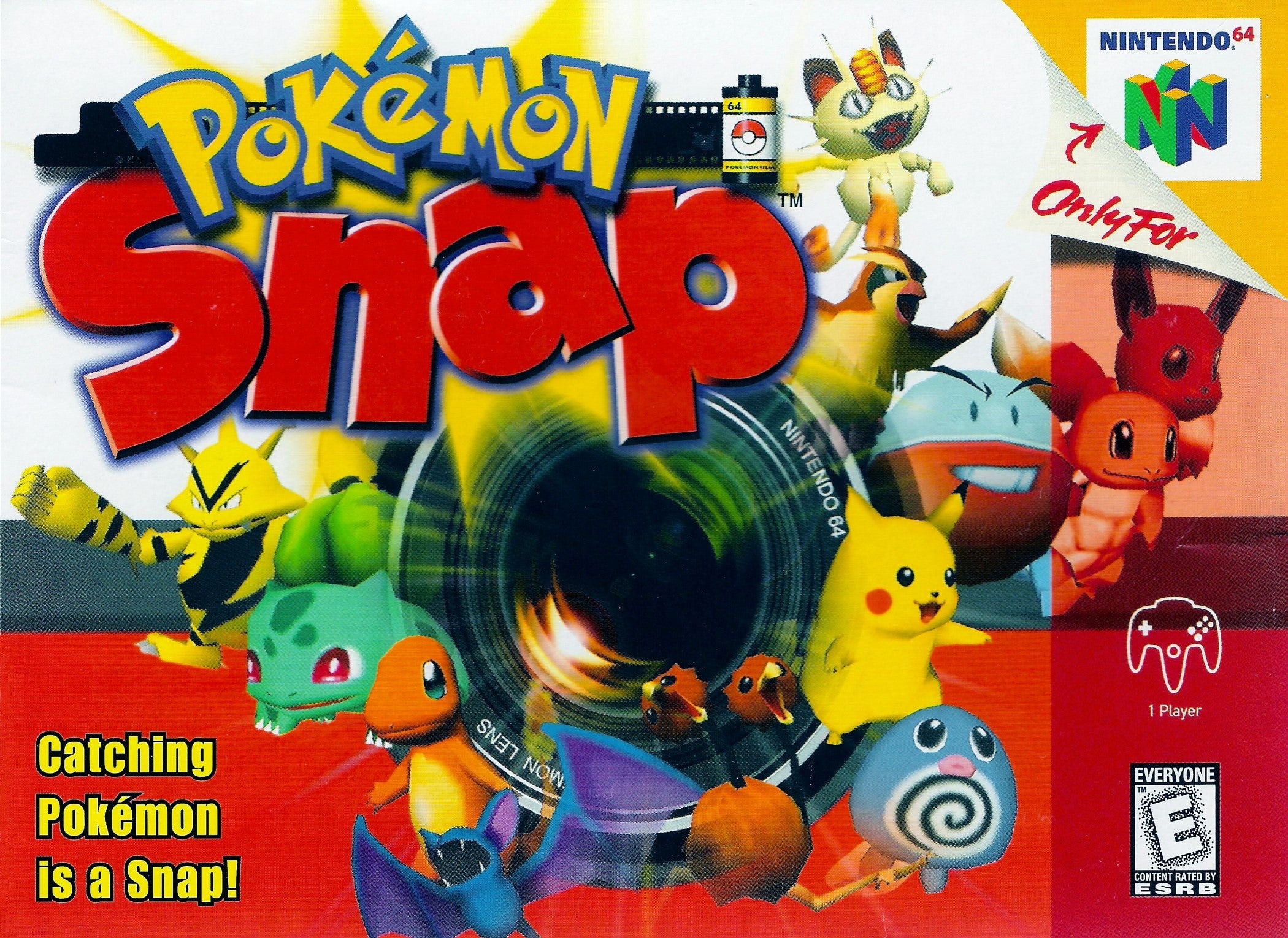 Pokemon Snap N64 - Video Game - Used - CaveGamers