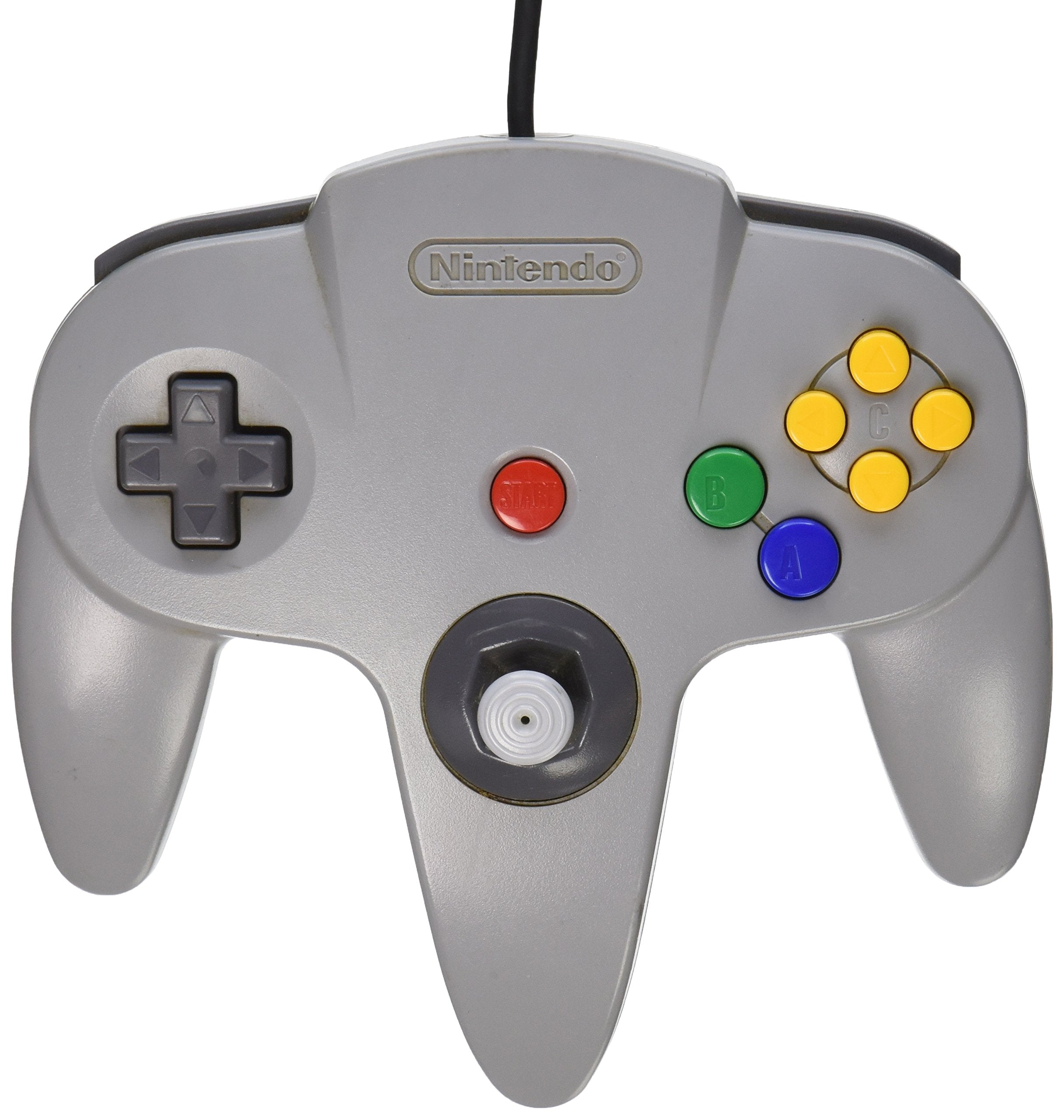 Nintendo 64 Controller - Grey N64 - Video Game Accessory - Used - CaveGamers