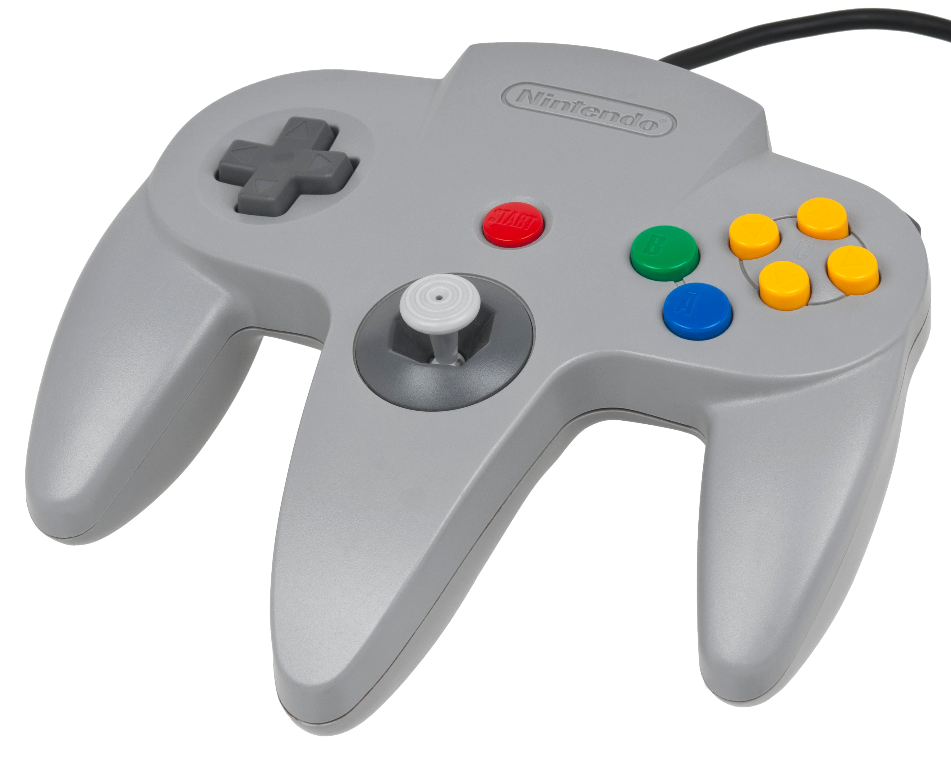 Nintendo 64 Controller - Grey N64 - Video Game Accessory - Used - CaveGamers - Image 2