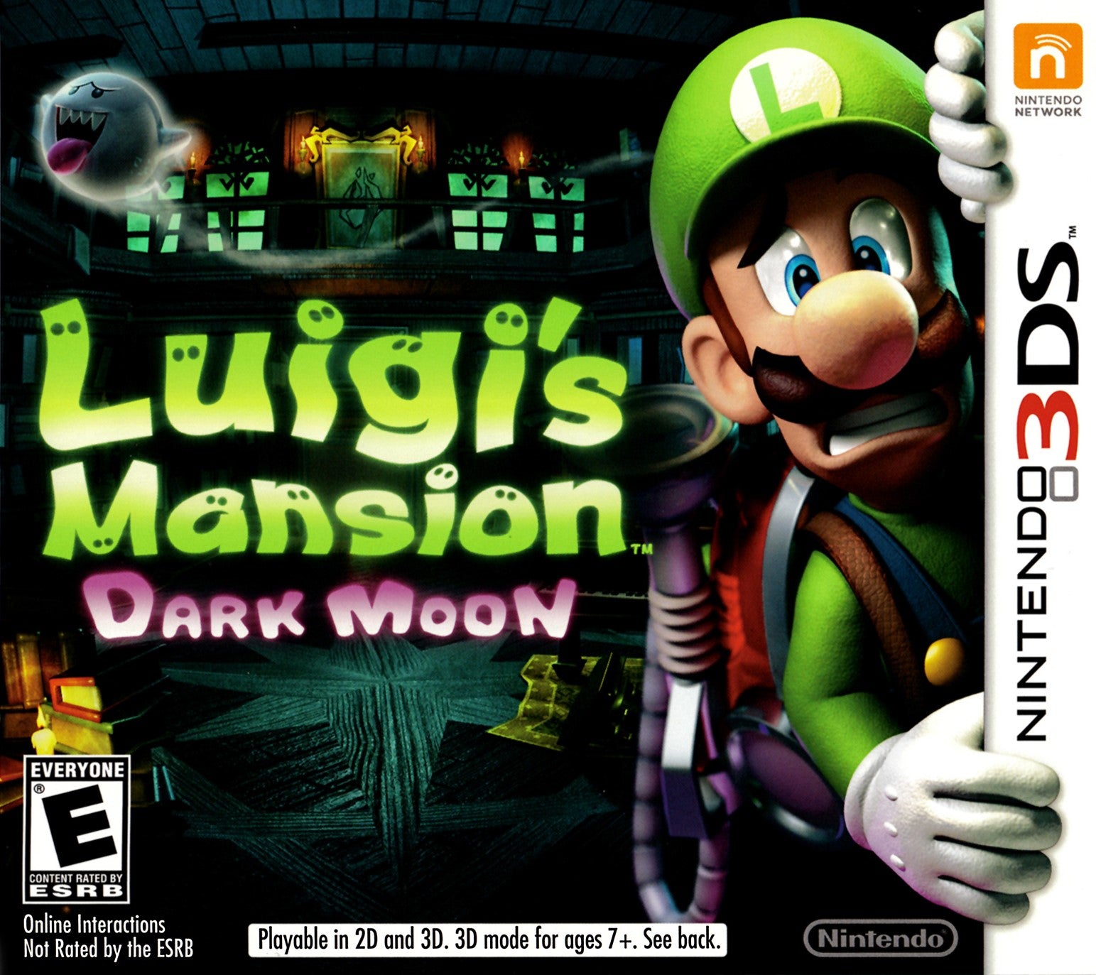 Luigi's Mansion: Dark Moon 3DS - Video Game - Used - CaveGamers