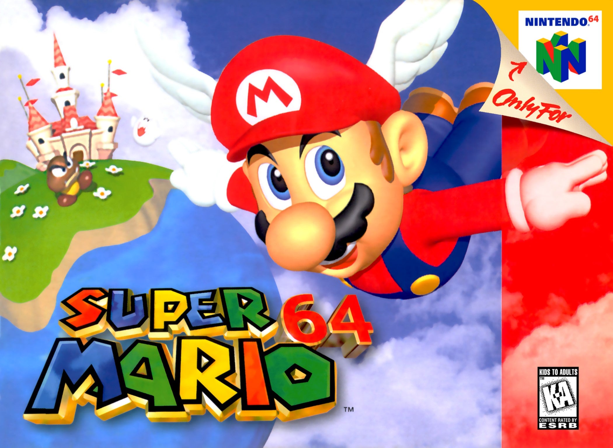 Super Mario 64 N64 - Video Game - Used - CaveGamers