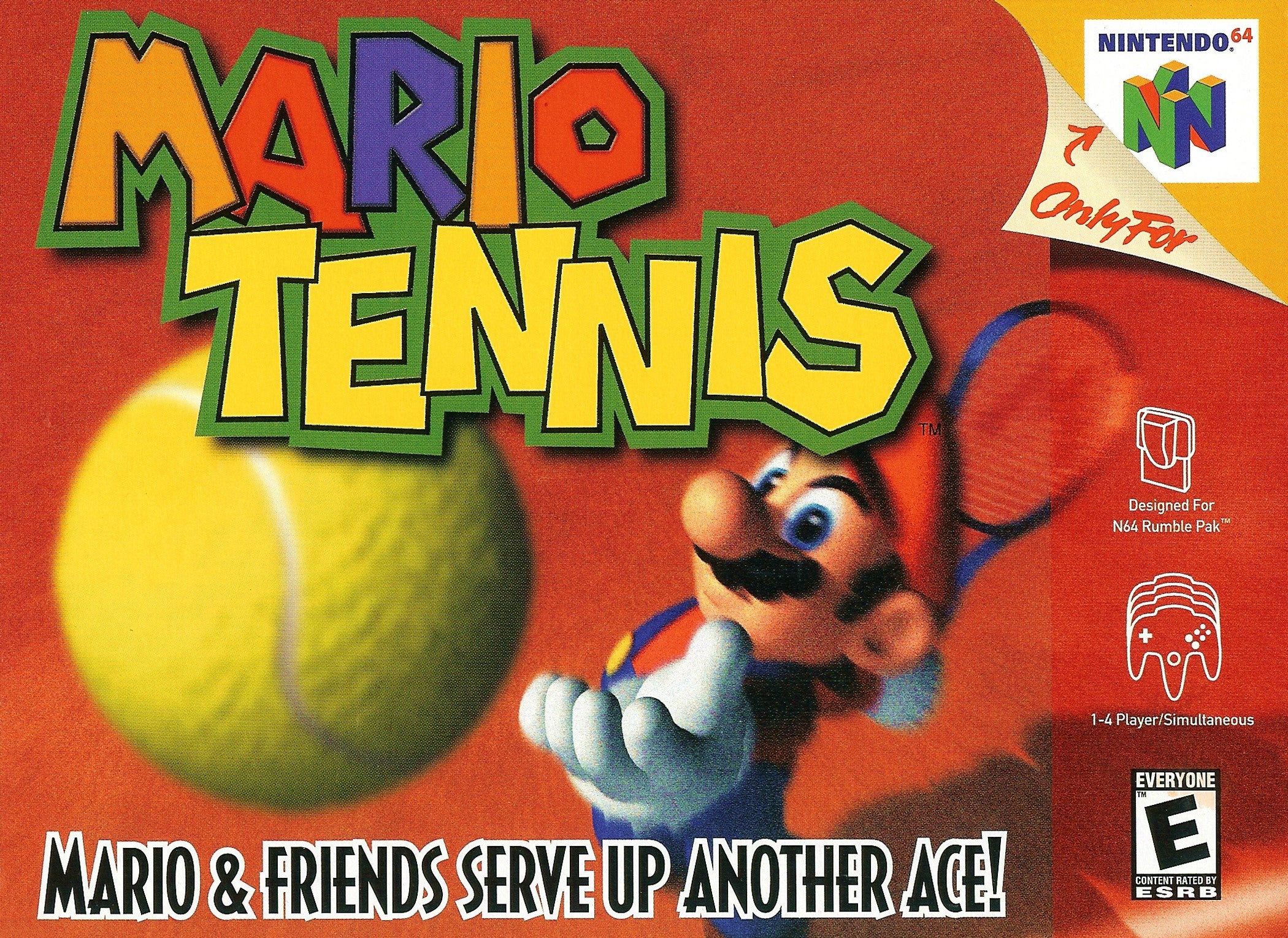 Mario Tennis N64 - Video Game - Used - CaveGamers