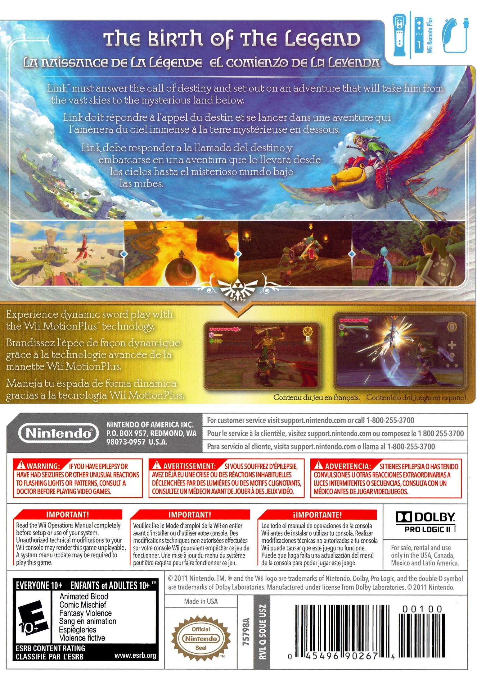 The Legend of Zelda: Skyward Sword