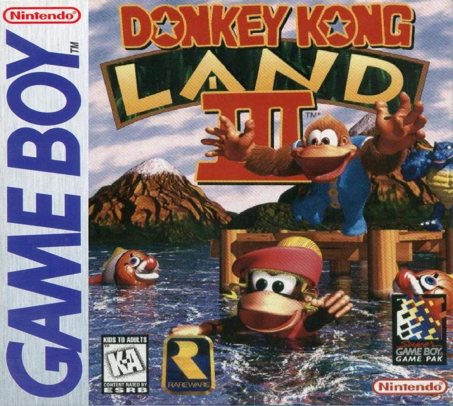 Donkey Kong Land III Game Boy - Video Game - Used - CaveGamers