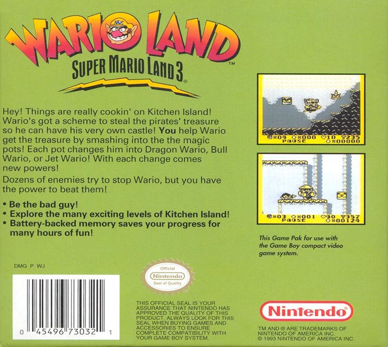 Wario Land: Super Mario Land 3