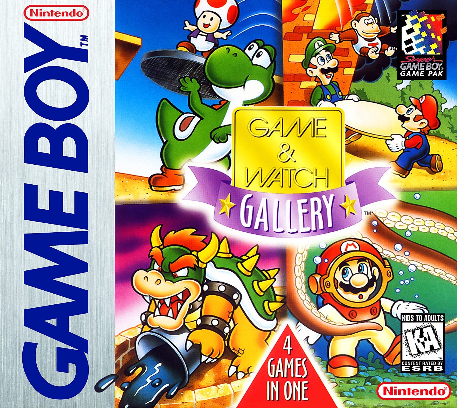 Game & Watch Gallery Game Boy - Video Game - Used - CaveGamers