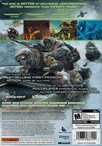 Call of Duty Modern Warfare 2 Xbox 360 - Video Game - Used - CaveGamers - Image 2