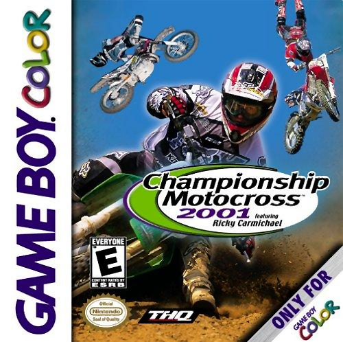 Championship Motocross 2001 Game Boy Color - Video Game - Used - CaveGamers
