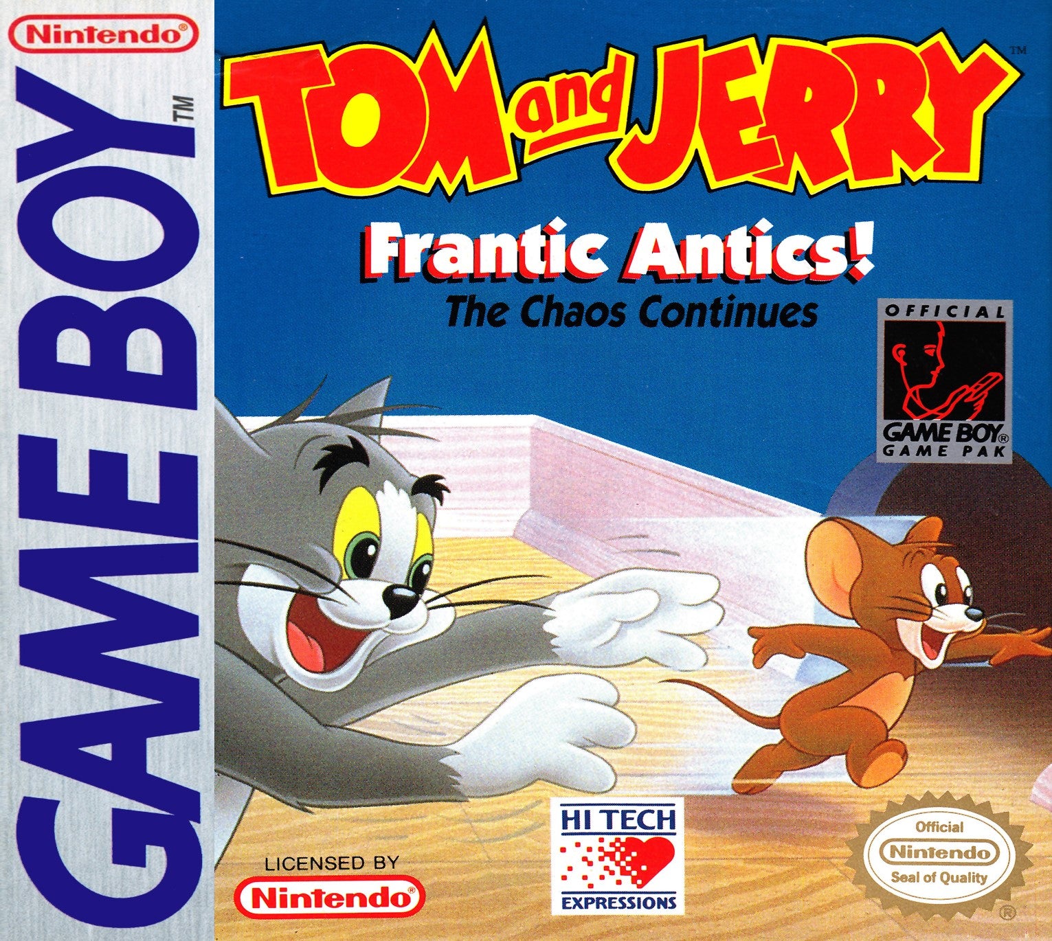 Tom and Jerry: Frantic Antics! Game Boy - Video Game - Used - CaveGamers