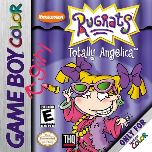 Rugrats Totally Angelica Game Boy Color - Video Game - Used - CaveGamers