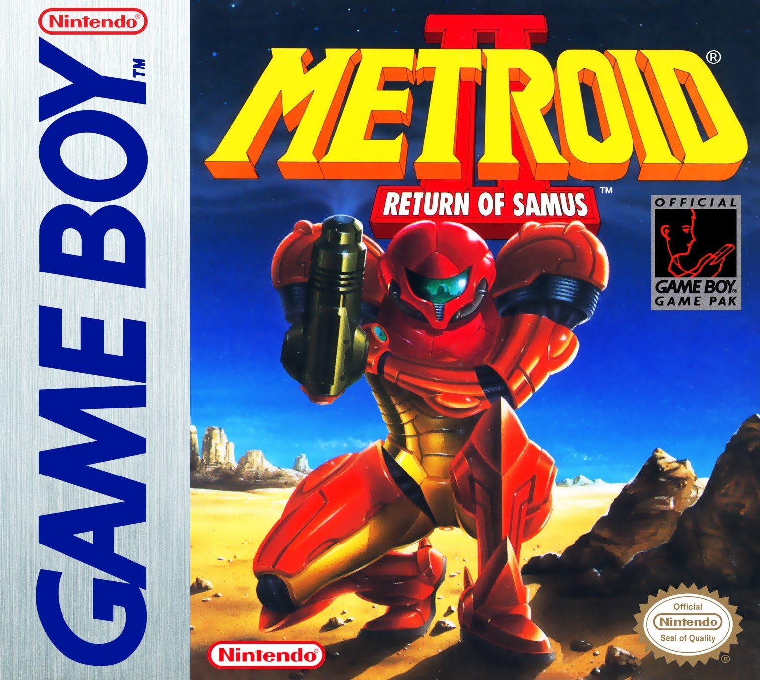 Metroid II: Return of Samus Game Boy - Video Game - Used - CaveGamers