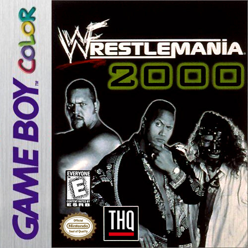 WWF Wrestlemania 2000 Game Boy Color - Video Game - Used - CaveGamers