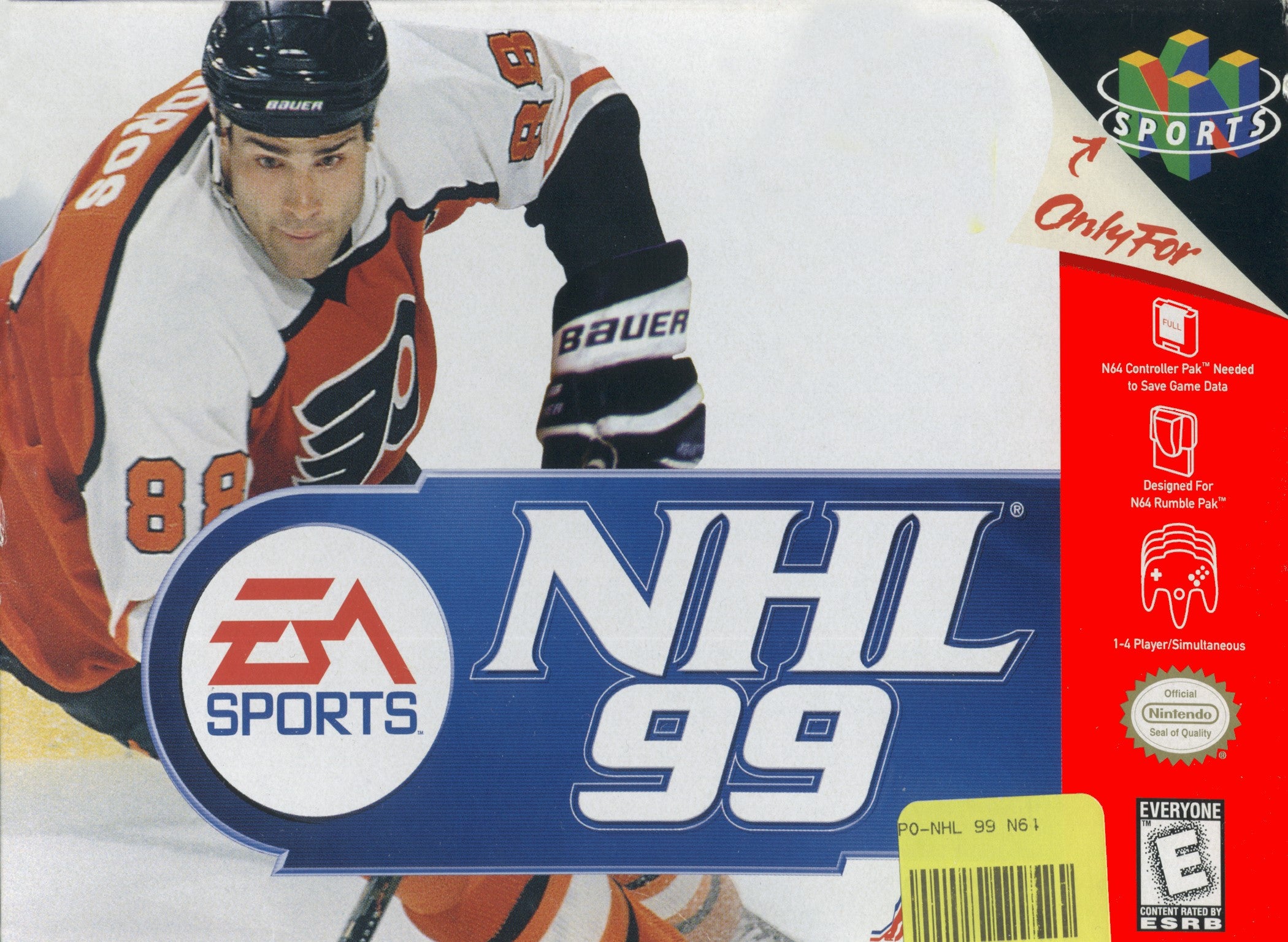 NHL'99 N64 - Video Game - Used - CaveGamers