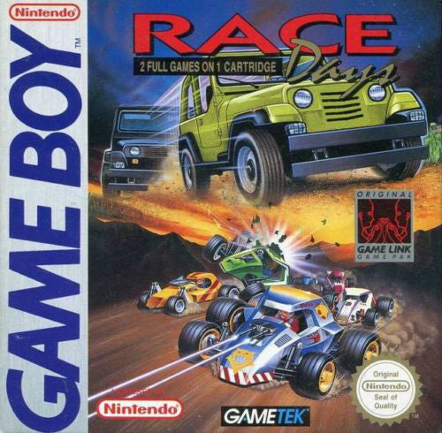 Race Days: 2 Full Games on 1 Game Pak Game Boy - Video Game - Used - CaveGamers