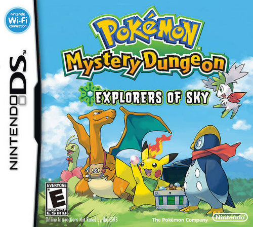 Pokemon Mystery Dungeon: Explorers of Sky DS - Video Game - Used - CaveGamers
