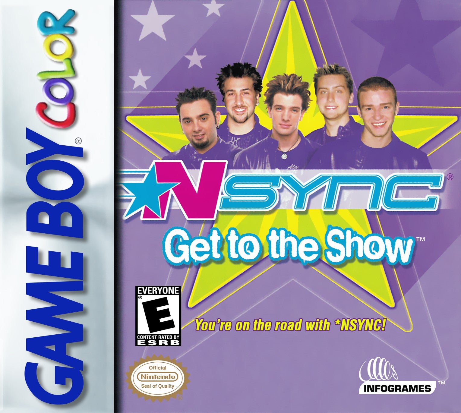 NSYNC Get to the Show Game Boy Color - Video Game - Used - CaveGamers