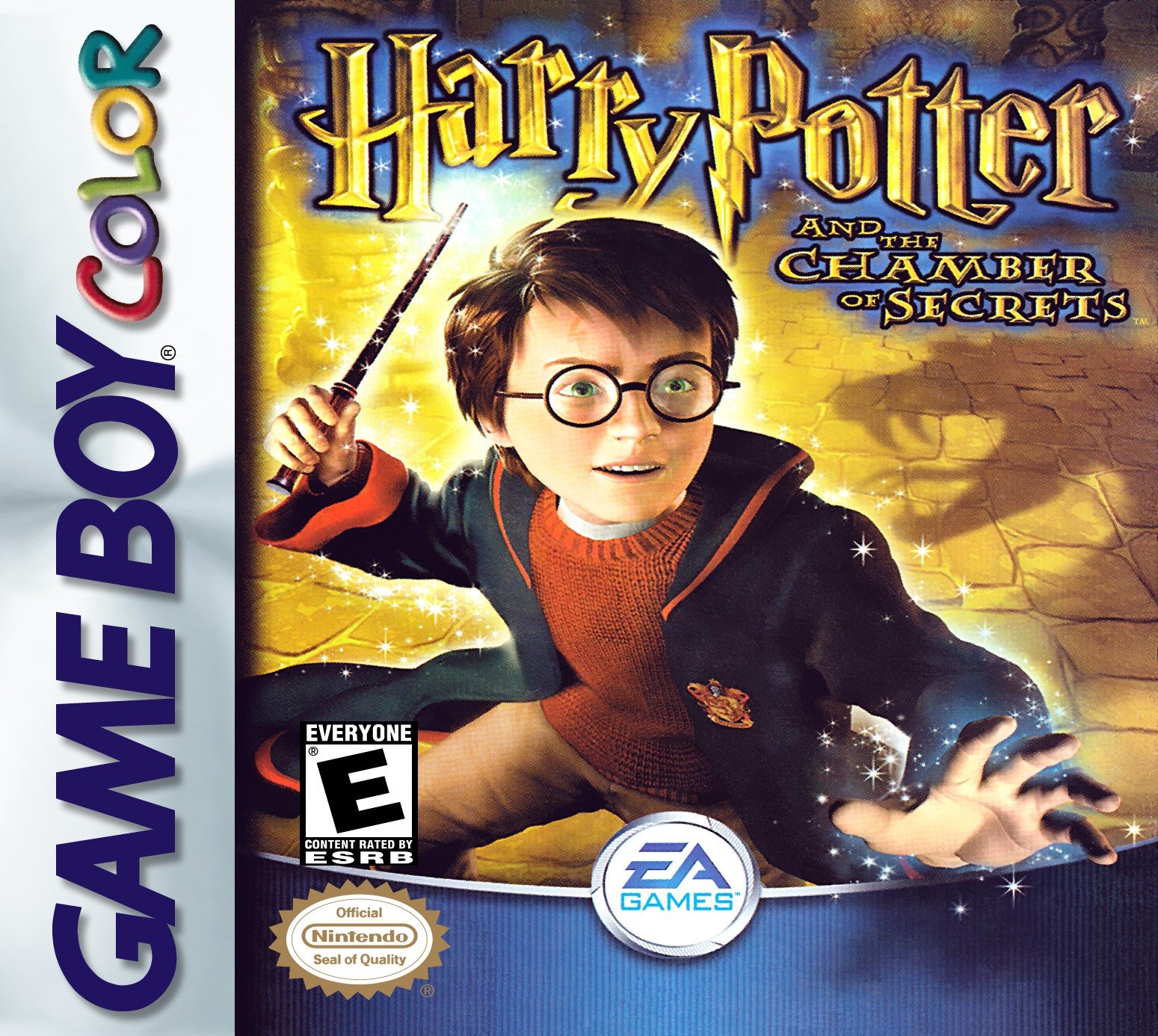 Harry Potter and the Chamber of Secrets Game Boy Color - Video Game - Used - CaveGamers