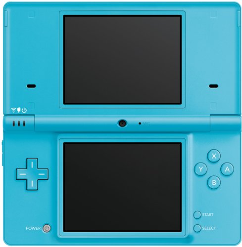 Nintendo DSi - Sky Blue - Video Game System - Used - CaveGamers - Image 2