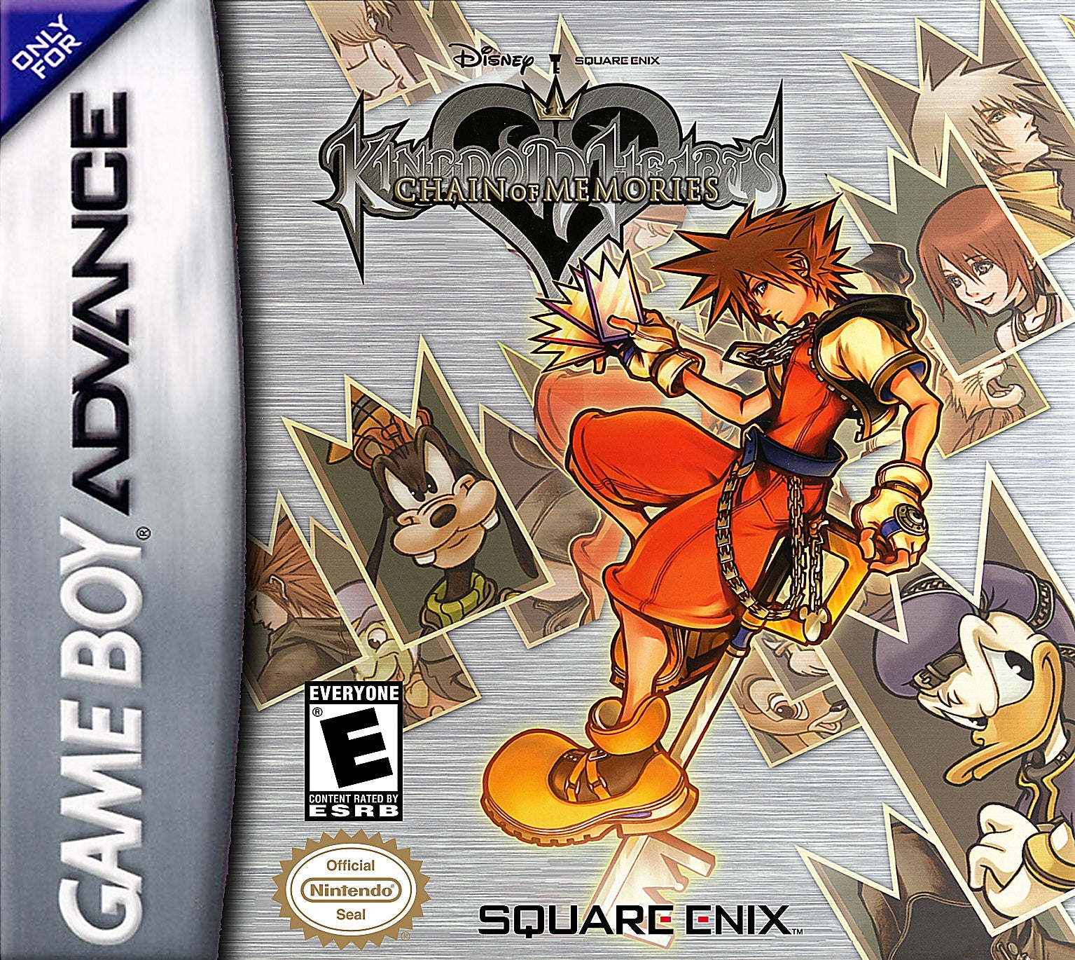 Kingdom Hearts Chain of Memories Game Boy Advance - Video Game - Used - CaveGamers
