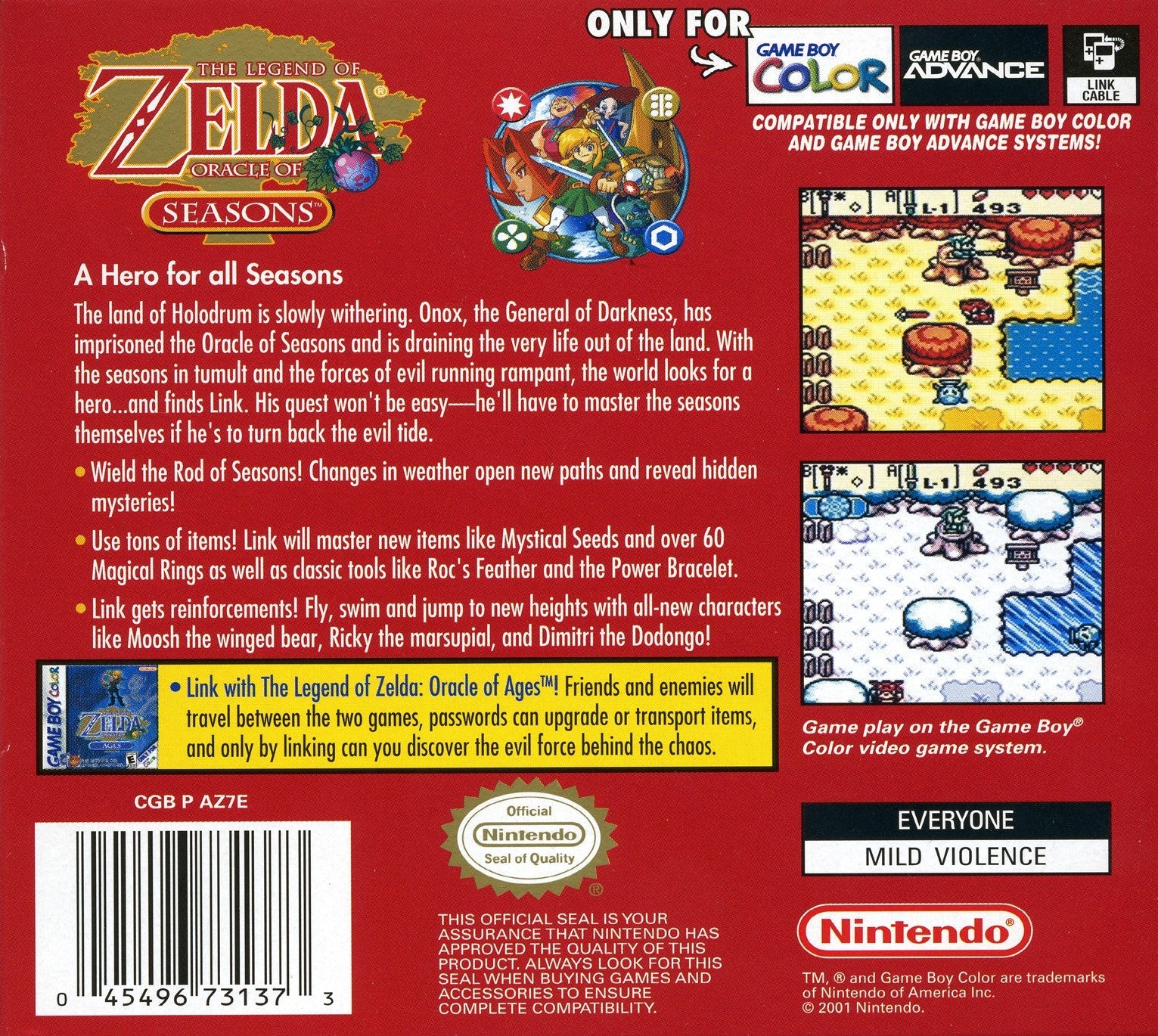 The Legend of Zelda: Oracle of Seasons