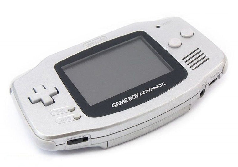 Game Boy Advance - Platinum (Silver) - Video Game System - Used - CaveGamers - Image 2