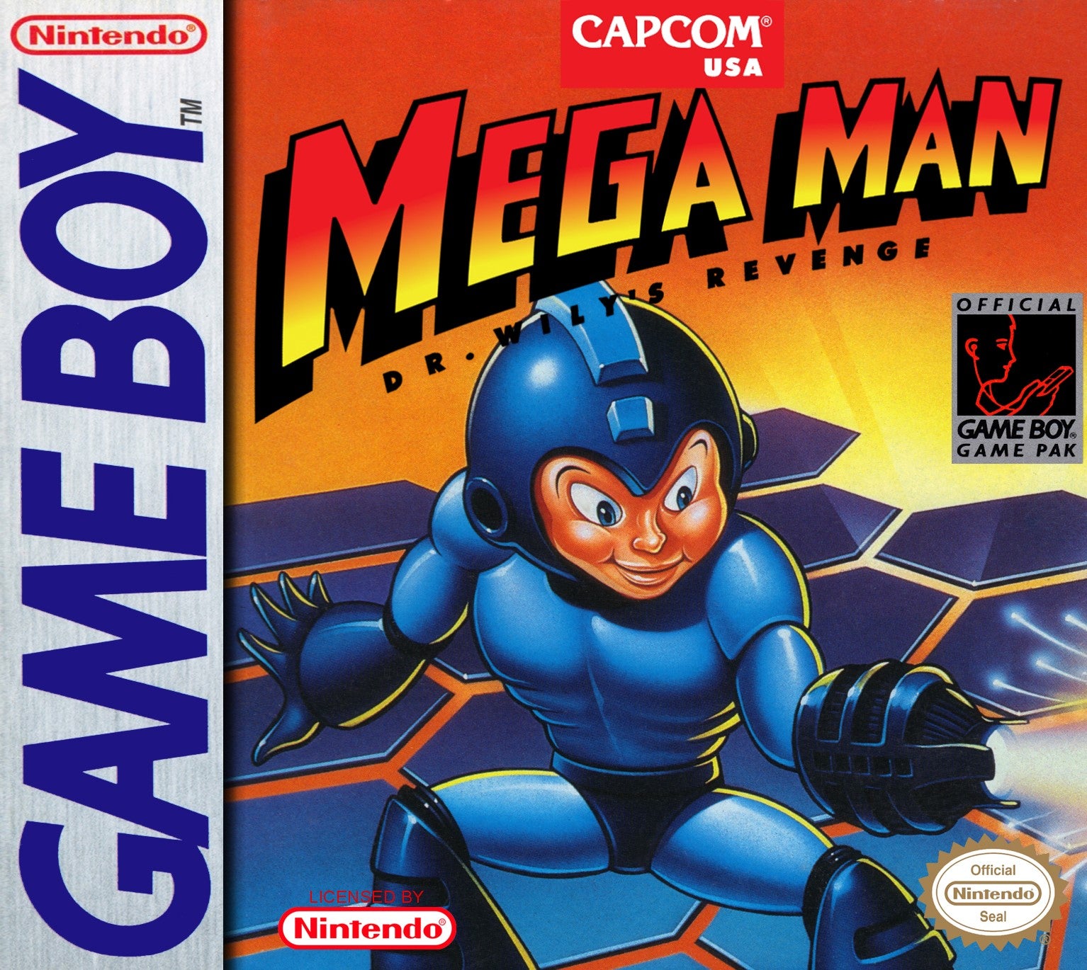 Mega Man: Dr. Wily's Revenge Game Boy - Video Game - Used - CaveGamers