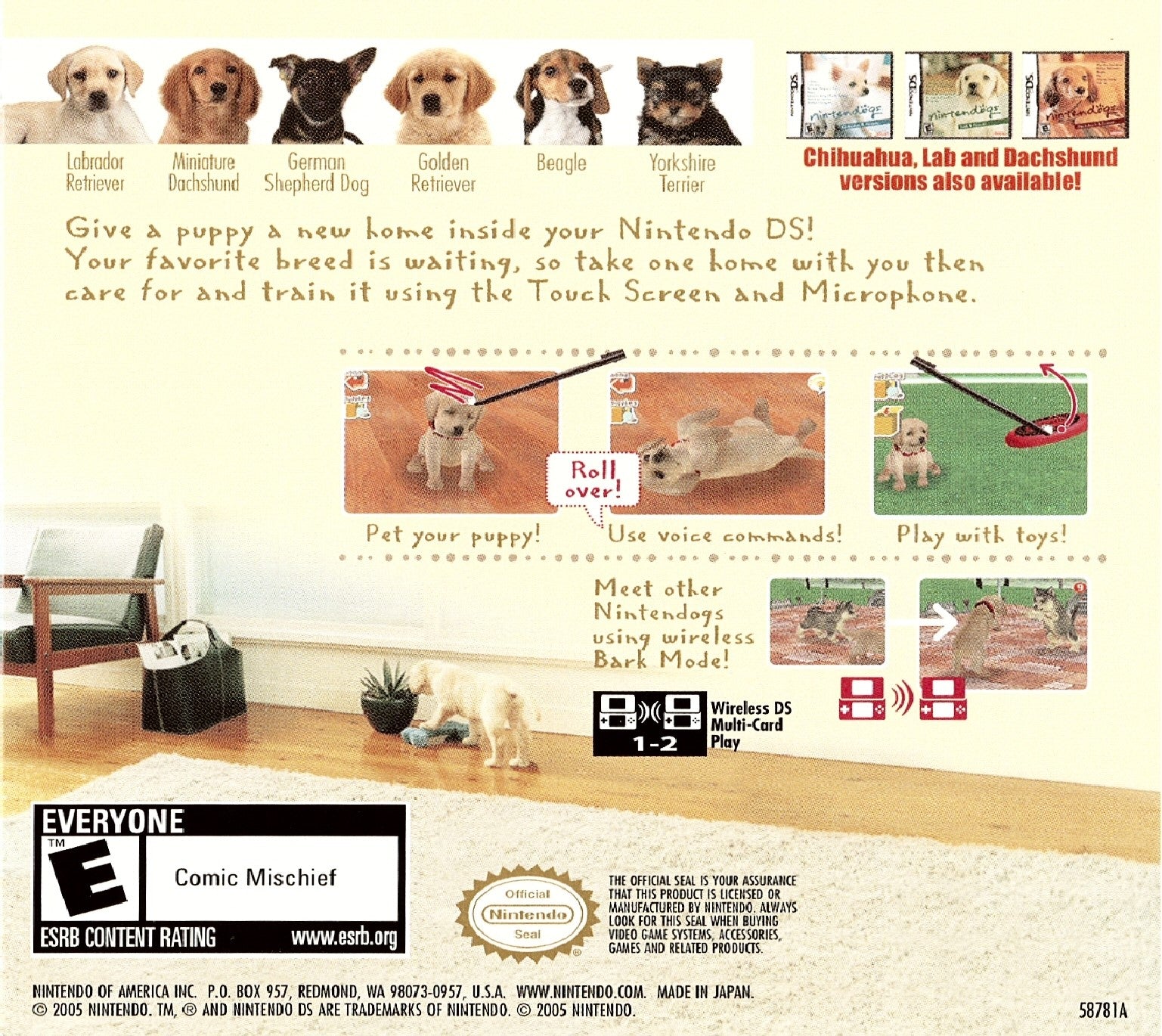 Nintendogs: Best Friends - Video Game - Used - CaveGamers - Image 2
