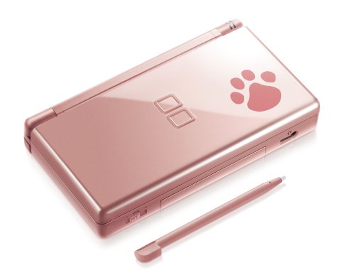 Nintendo DS Lite - Metallic Rose Nintendogs Version - Video Game System - Used - CaveGamers