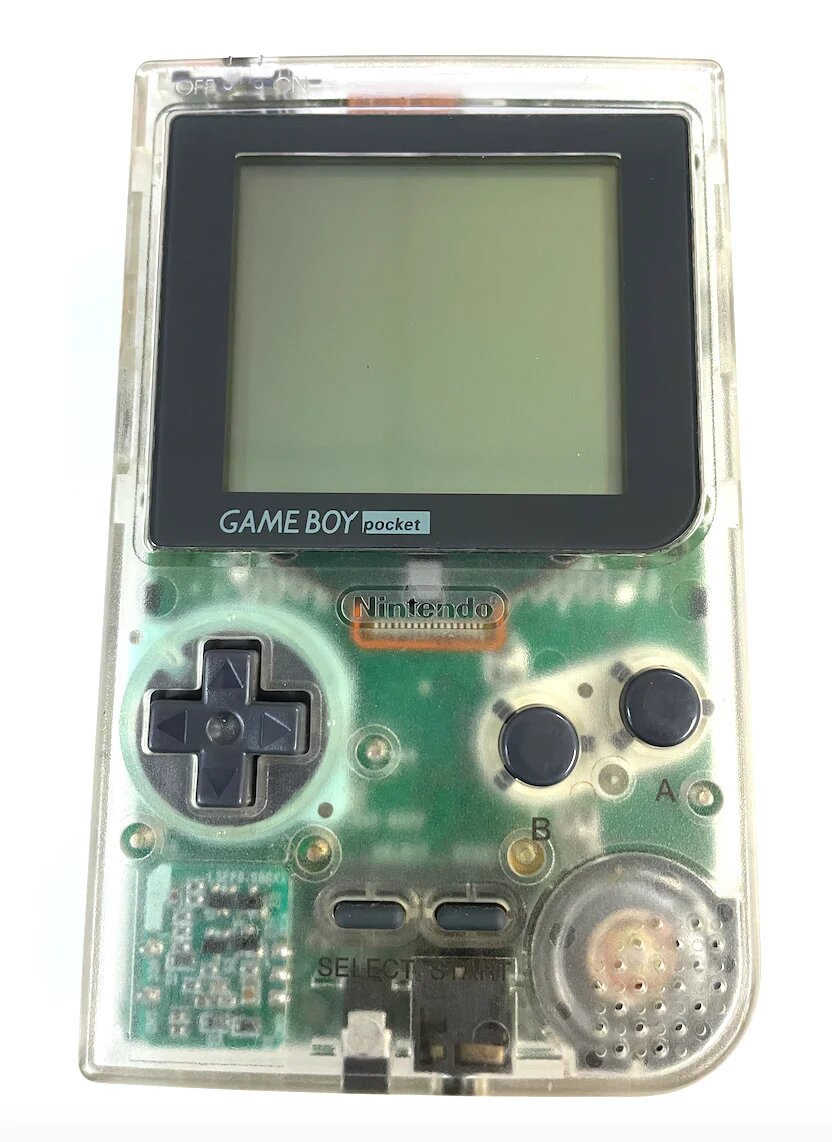Game Boy Pocket - Clear - Video Game System - Used - CaveGamers