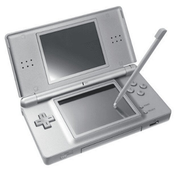 Nintendo DS Lite Metallic Silver DS CaveGamers