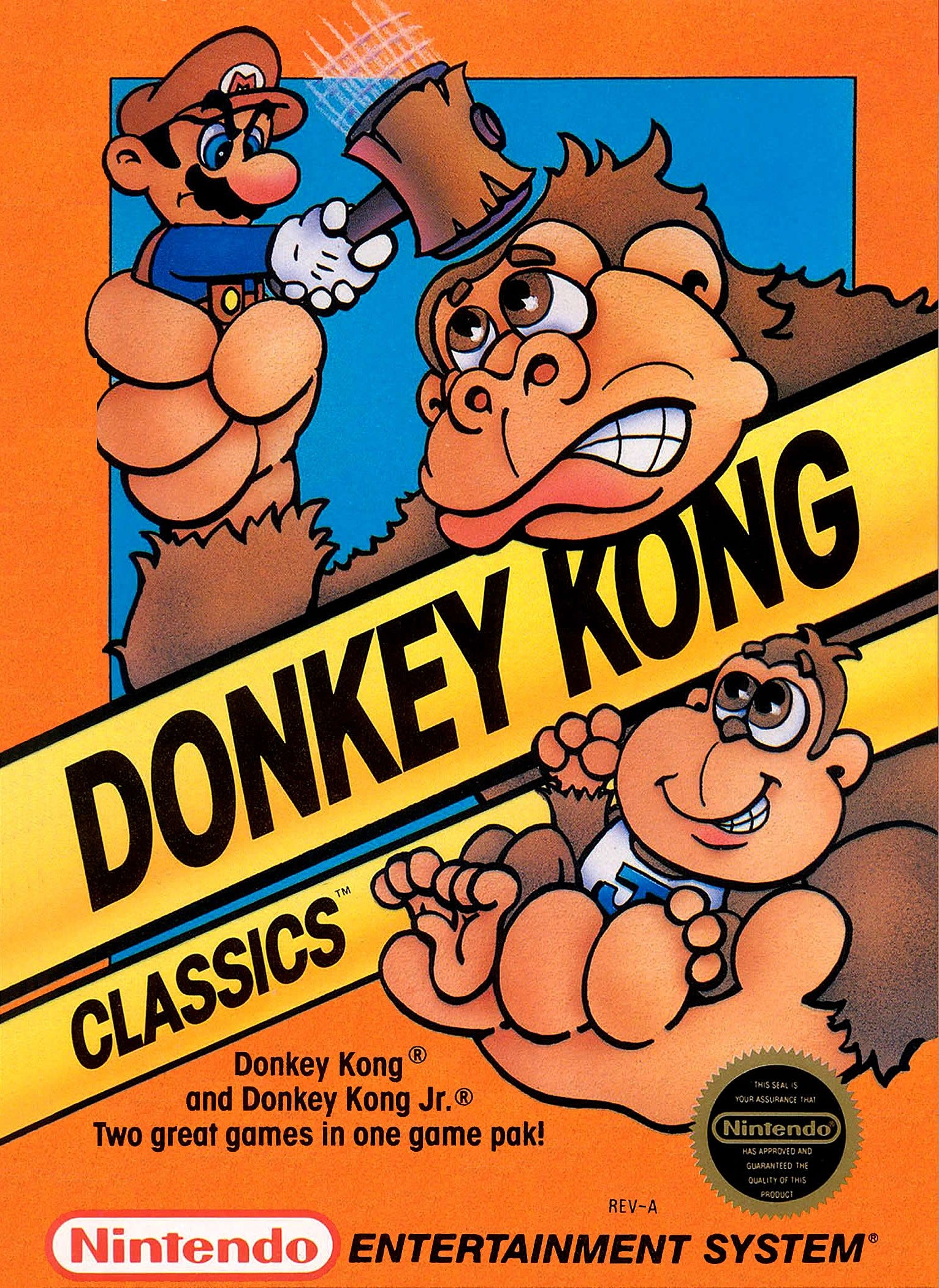 Donkey Kong Classics NES - Video Game - Used - CaveGamers