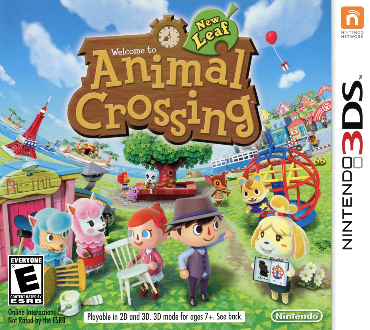 Animal Crossing: New Leaf 3DS - Video Game - Used - CaveGamers