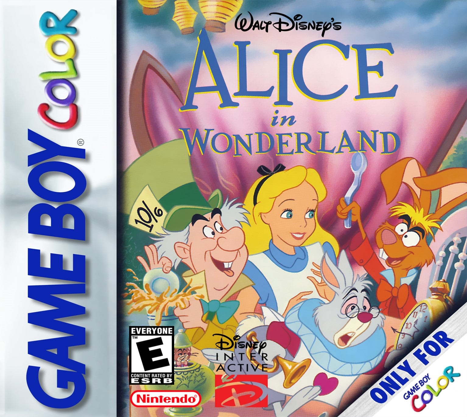 Alice In Wonderland Game Boy Color - Video Game - Used - CaveGamers