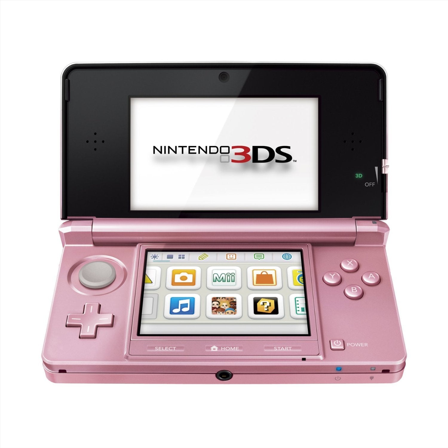 Nintendo 3DS - Pearl Pink - Video Game System - Used - CaveGamers - Image 2