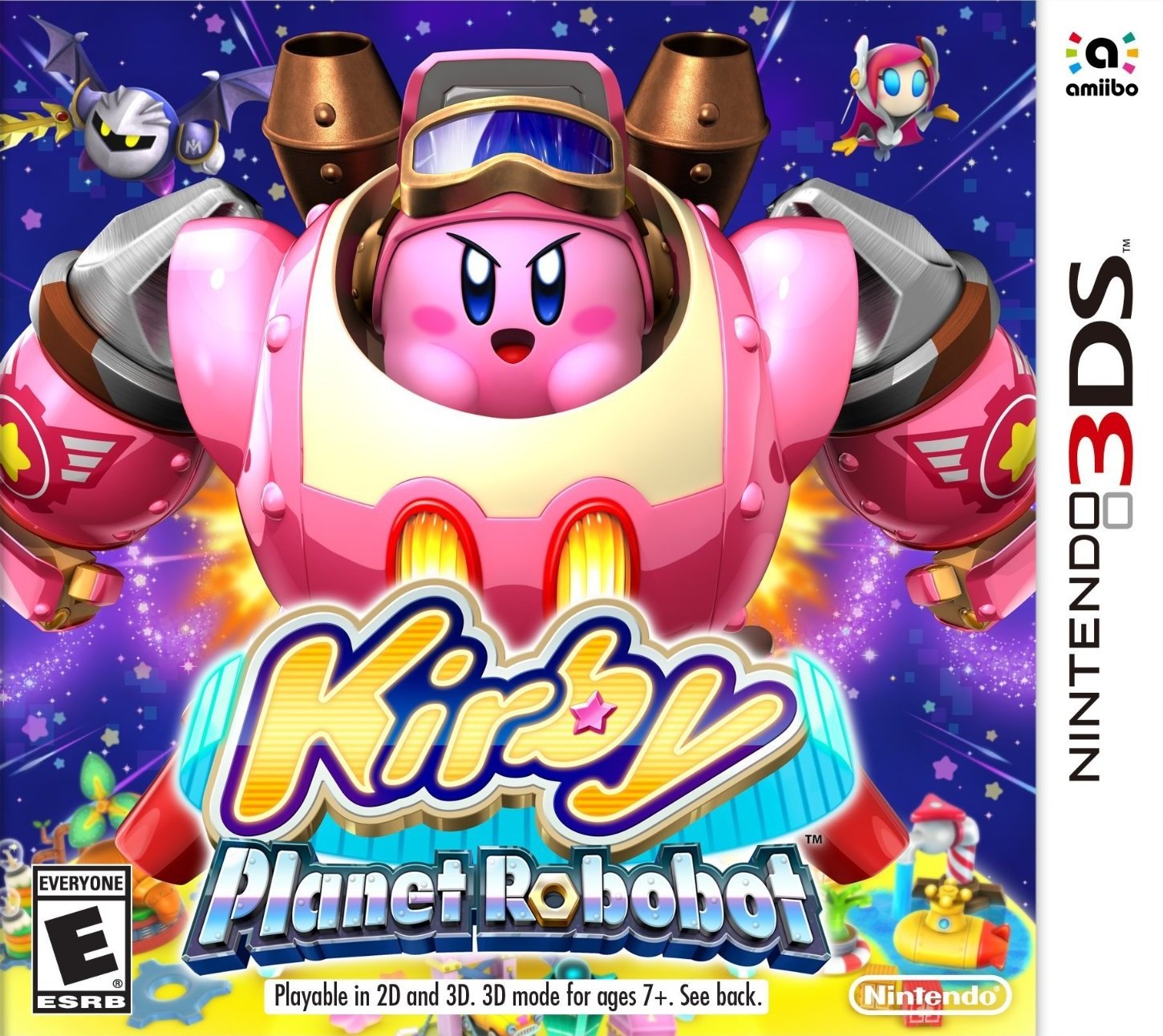 Kirby: Planet Robobot 3DS - Video Game - Used - CaveGamers