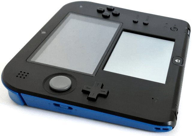 Nintendo 2DS - Blue / Black 3DS - Video Game System - Used - CaveGamers - Image 2